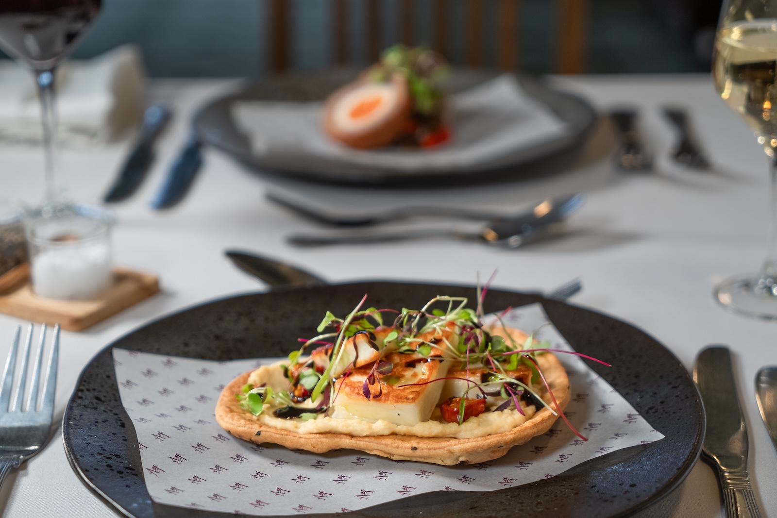 Merewood The Grill Restaurant Halloumi Dish